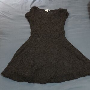 Olsenboye Elegant Black Lace Blouse